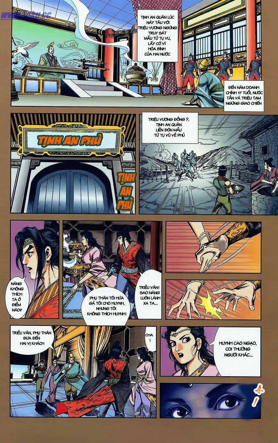 Thiên Tử Truyền Kỳ 2 - Tần Vương Doanh Chính Chapter 2 trang 7