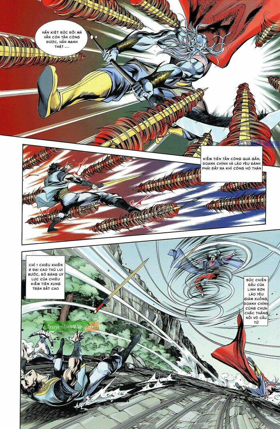 Thiên Tử Truyền Kỳ 2 - Tần Vương Doanh Chính Chapter 21 trang 10