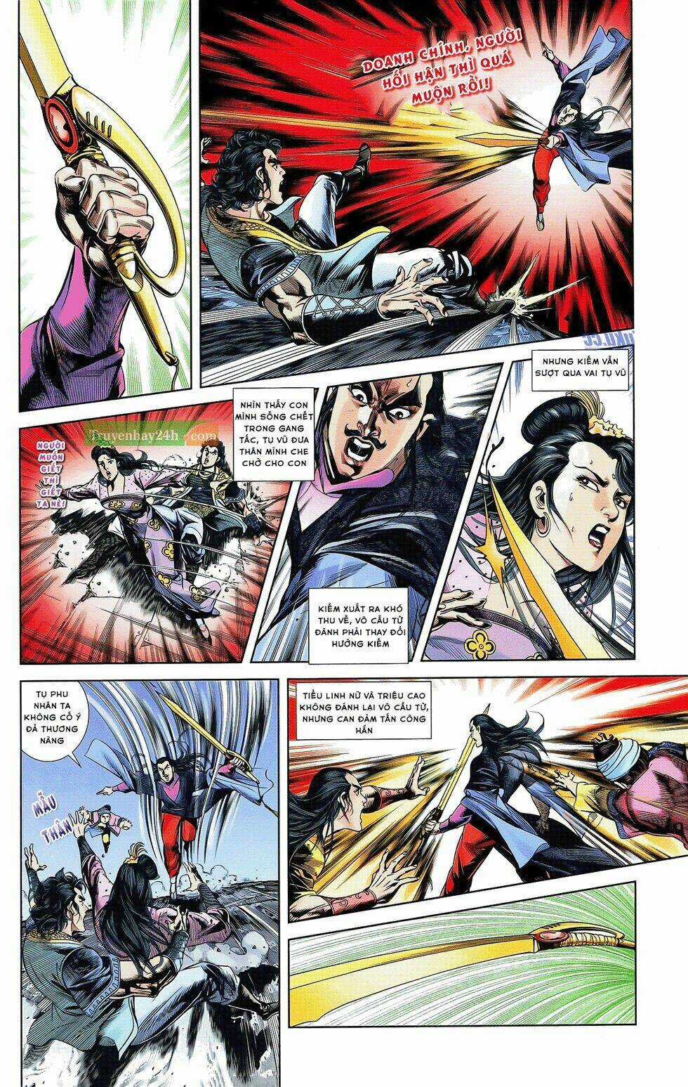 Thiên Tử Truyền Kỳ 2 - Tần Vương Doanh Chính Chapter 21 trang 11