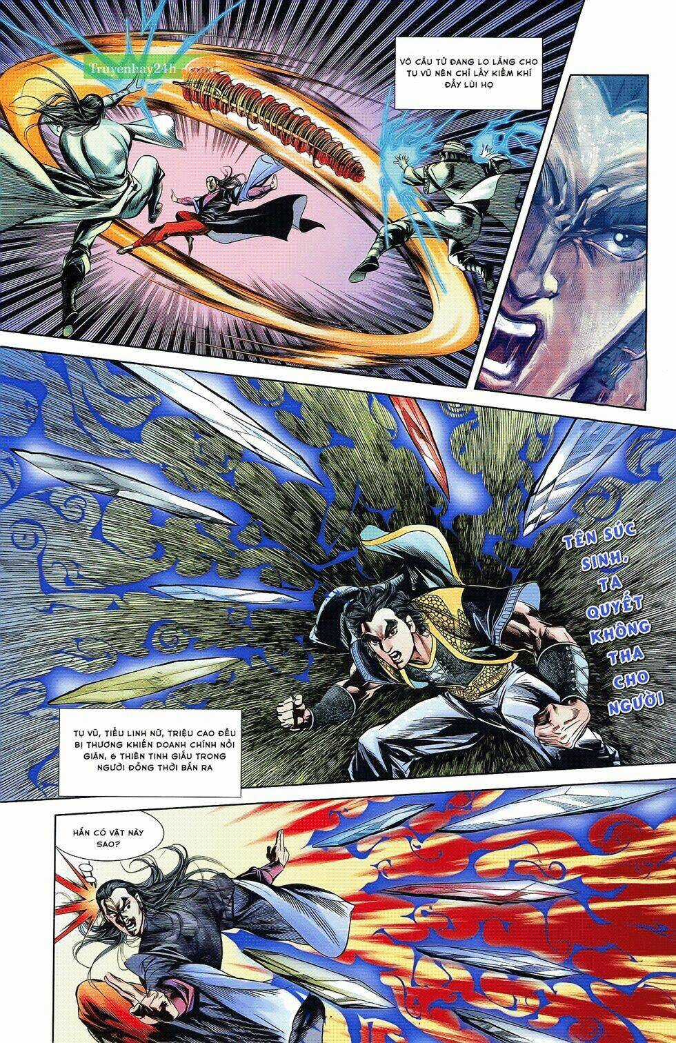 Thiên Tử Truyền Kỳ 2 - Tần Vương Doanh Chính Chapter 21 trang 12