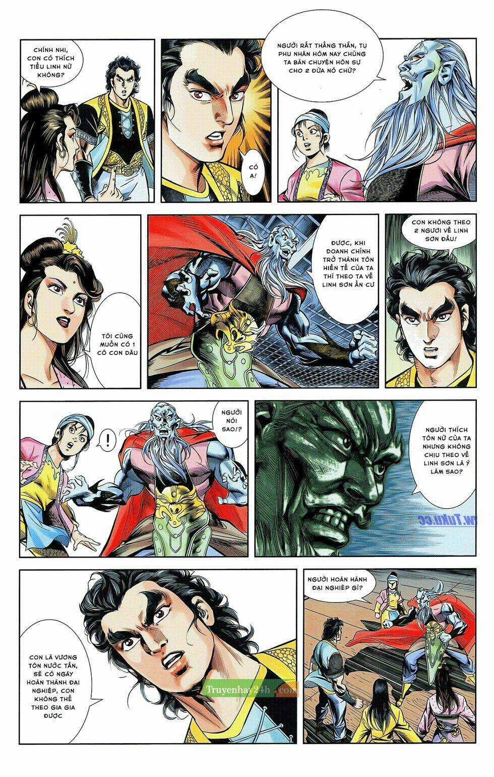 Thiên Tử Truyền Kỳ 2 - Tần Vương Doanh Chính Chapter 21 trang 20