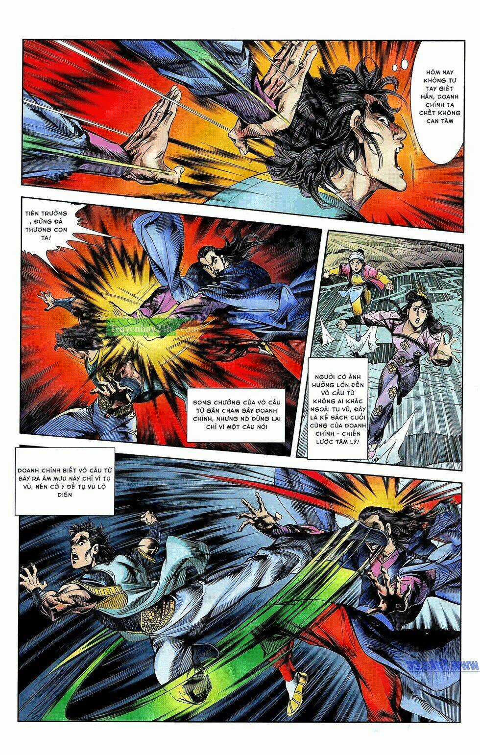 Thiên Tử Truyền Kỳ 2 - Tần Vương Doanh Chính Chapter 21 trang 4