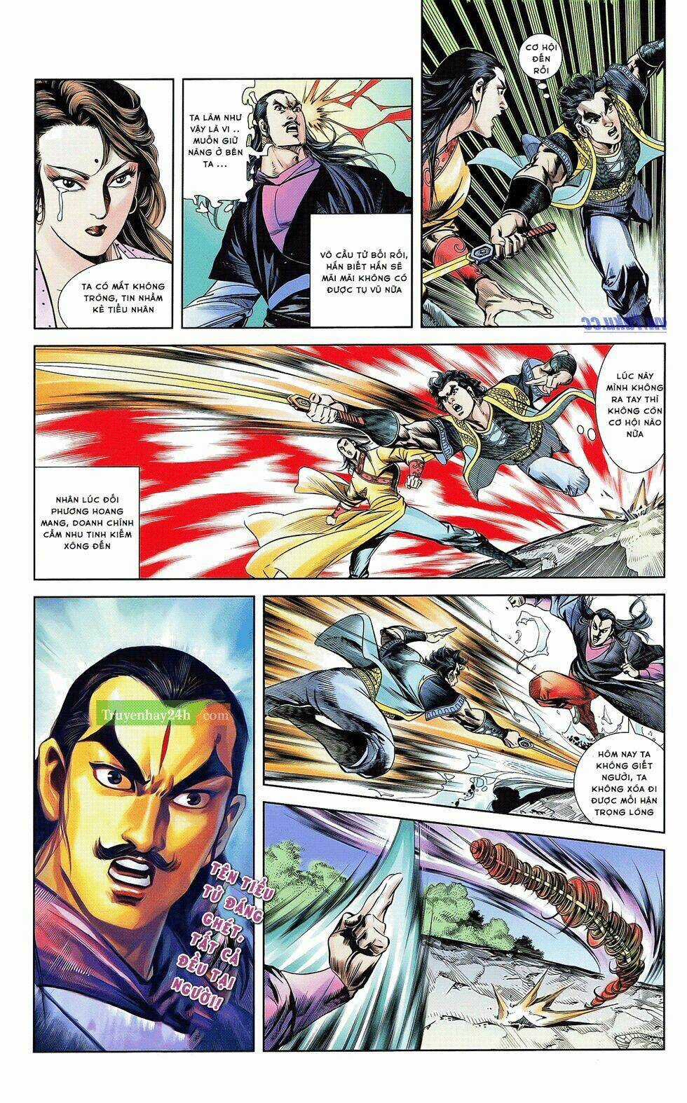 Thiên Tử Truyền Kỳ 2 - Tần Vương Doanh Chính Chapter 21 trang 6