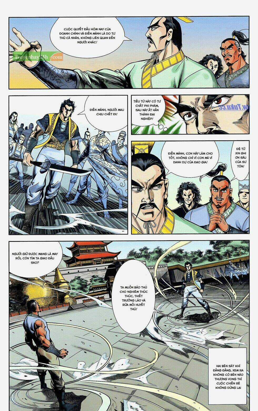 Thiên Tử Truyền Kỳ 2 - Tần Vương Doanh Chính Chapter 22 trang 6