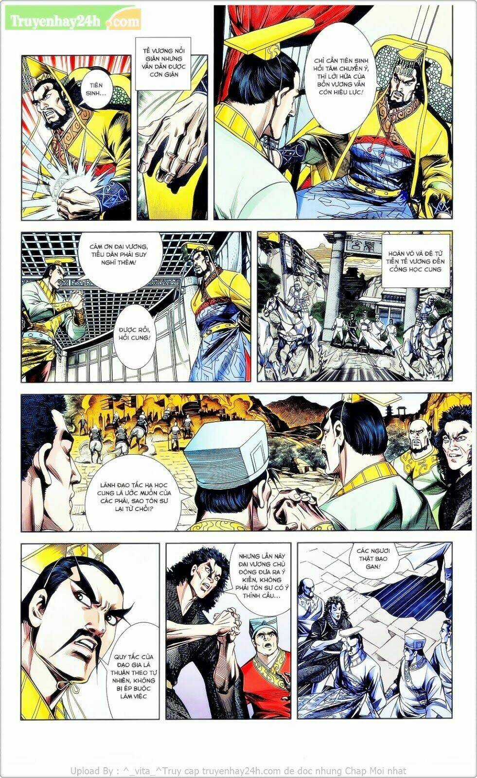 Thiên Tử Truyền Kỳ 2 - Tần Vương Doanh Chính Chapter 23 trang 10