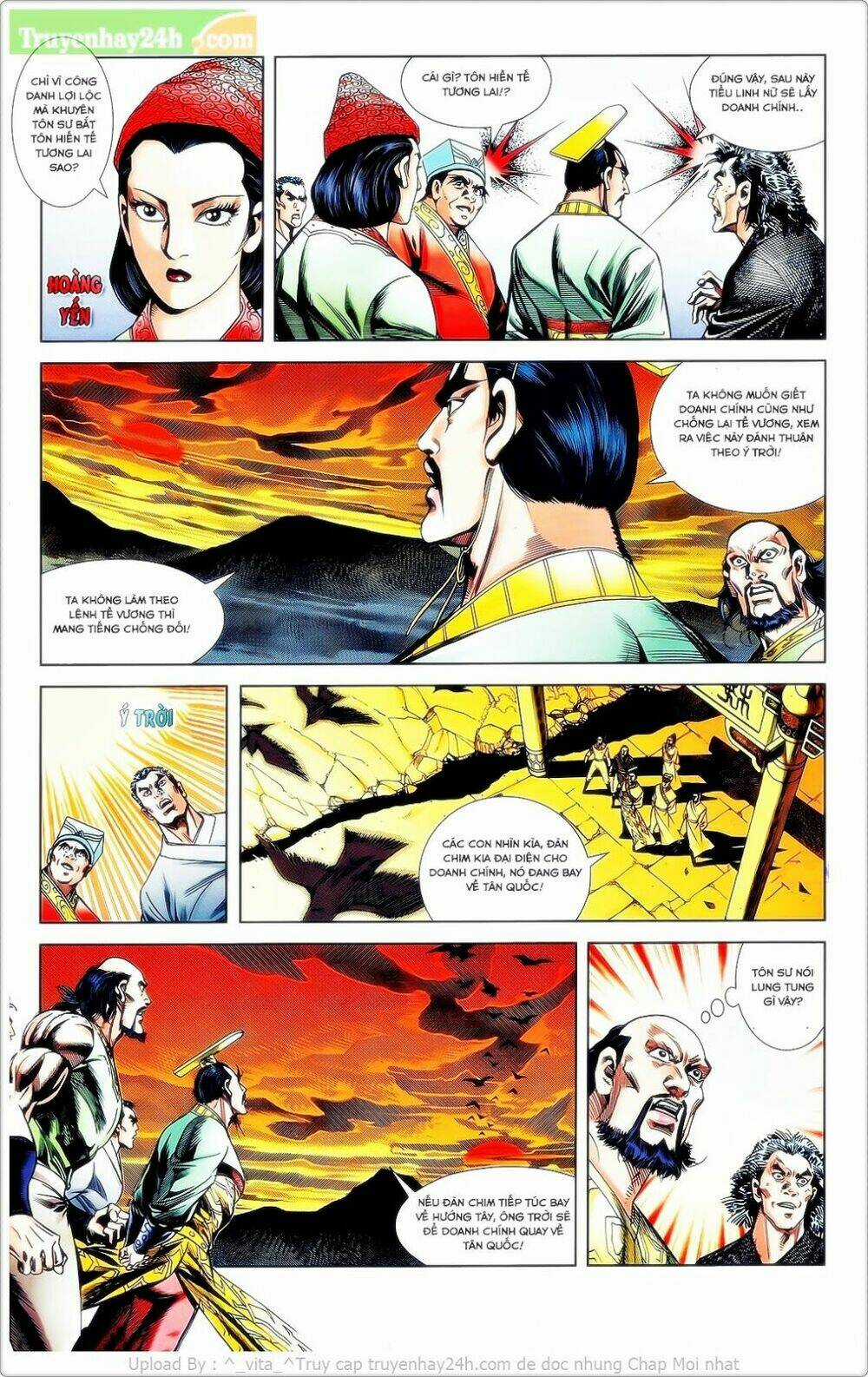 Thiên Tử Truyền Kỳ 2 - Tần Vương Doanh Chính Chapter 23 trang 11