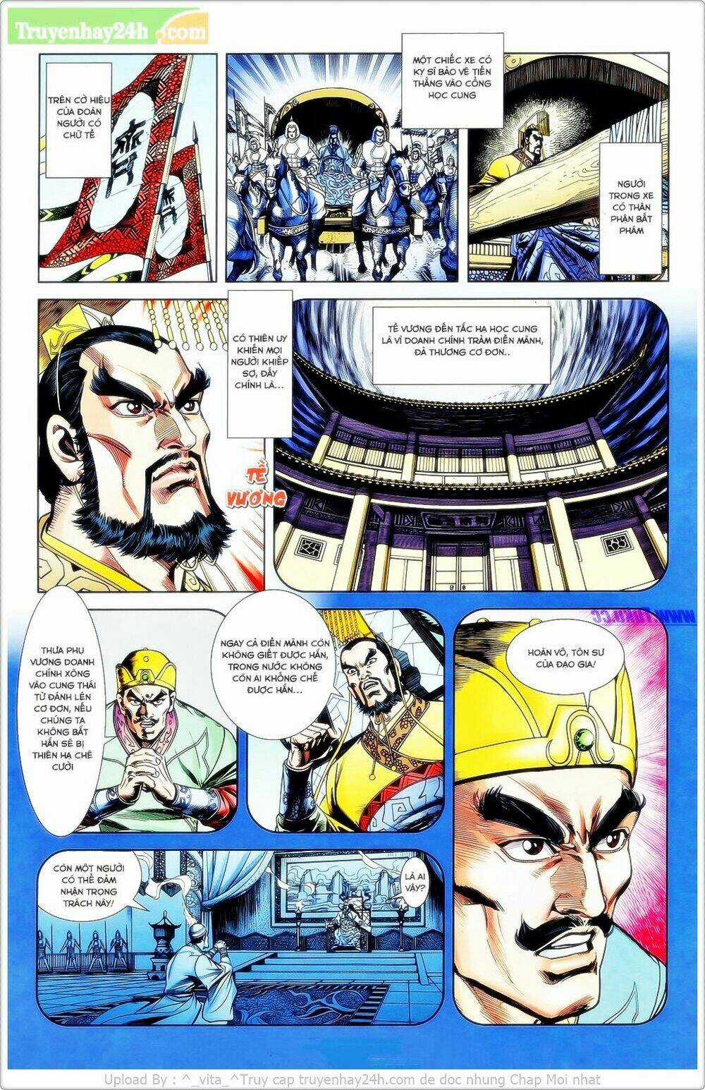 Thiên Tử Truyền Kỳ 2 - Tần Vương Doanh Chính Chapter 23 trang 6