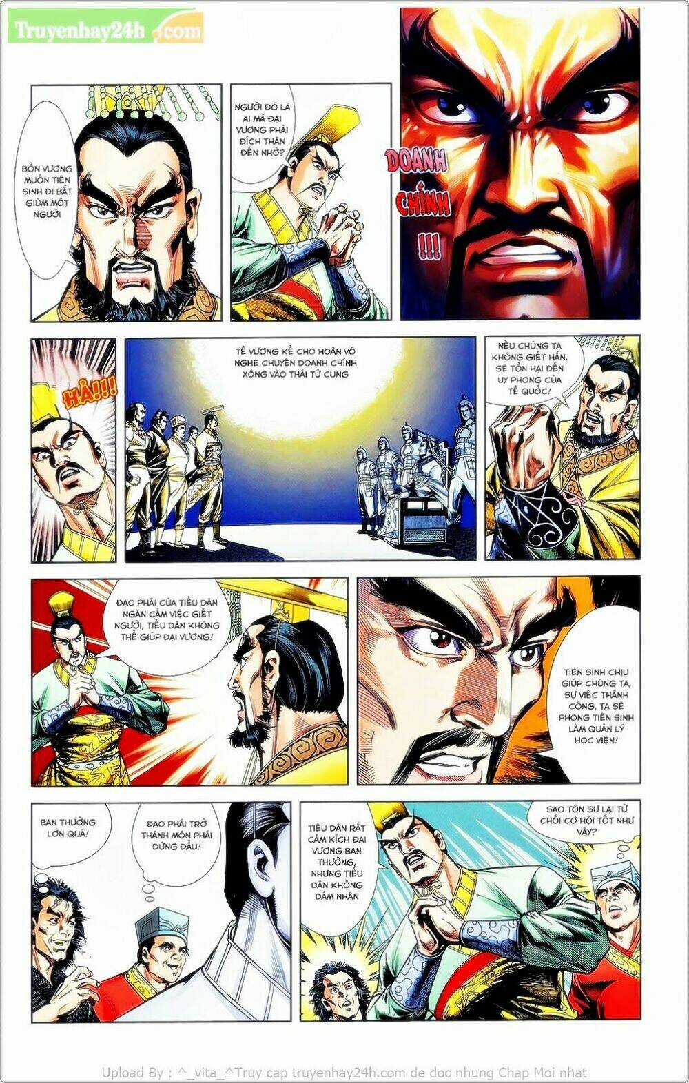 Thiên Tử Truyền Kỳ 2 - Tần Vương Doanh Chính Chapter 23 trang 9