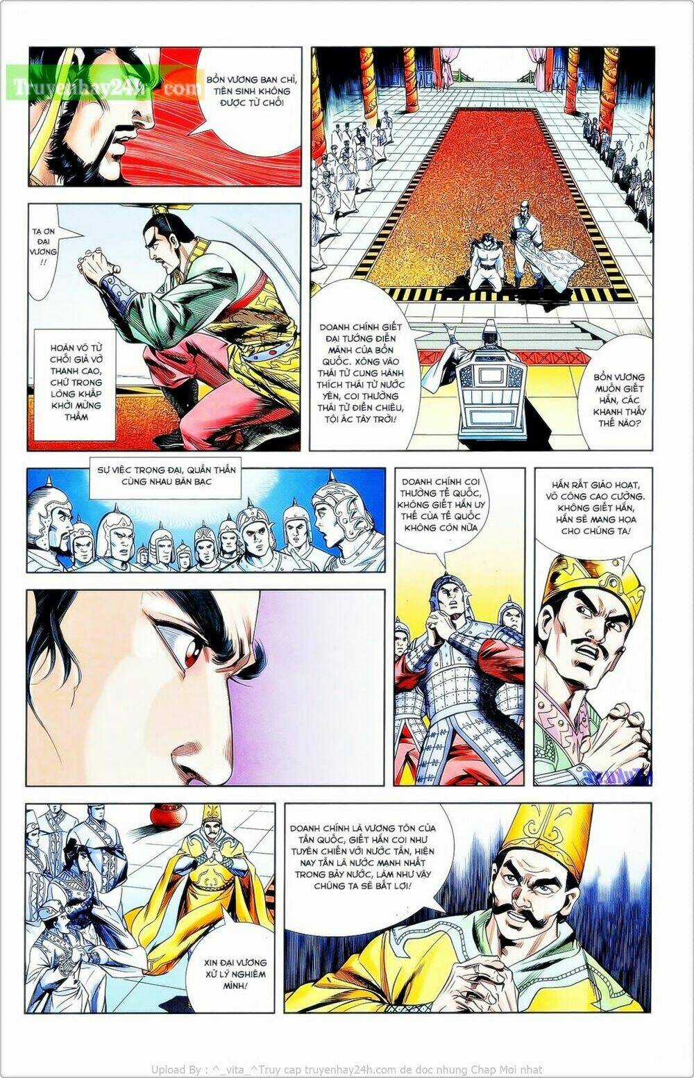 Thiên Tử Truyền Kỳ 2 - Tần Vương Doanh Chính Chapter 24 trang 11