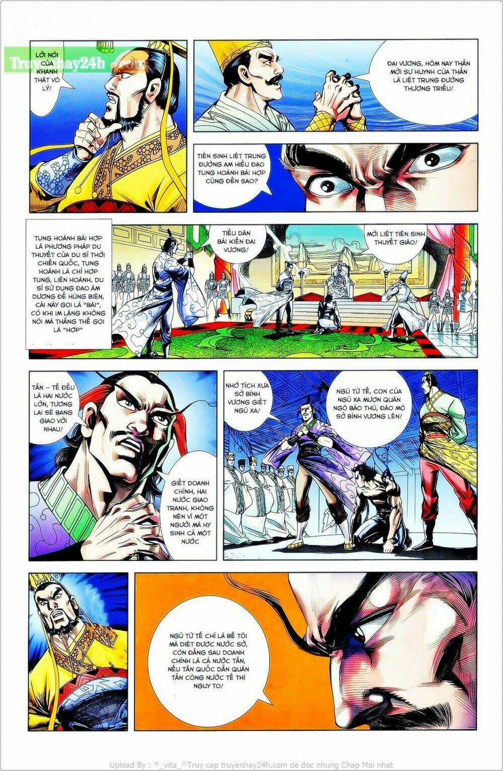 Thiên Tử Truyền Kỳ 2 - Tần Vương Doanh Chính Chapter 24 trang 12