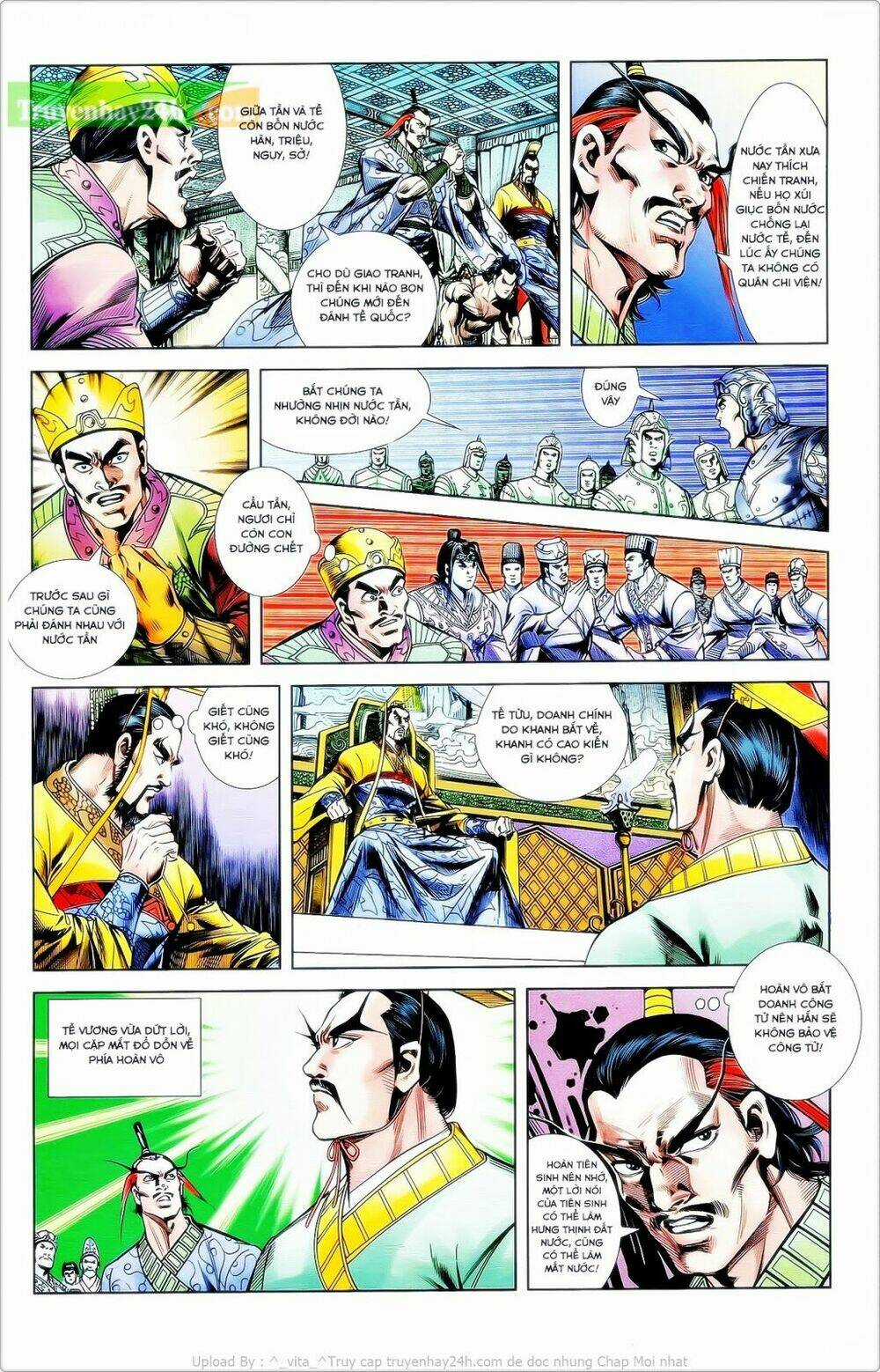 Thiên Tử Truyền Kỳ 2 - Tần Vương Doanh Chính Chapter 24 trang 13