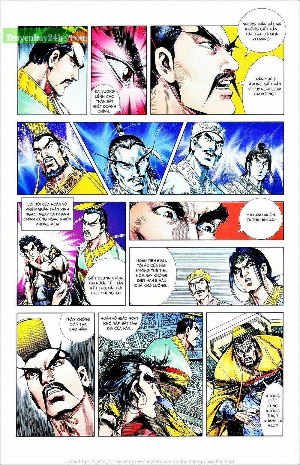 Thiên Tử Truyền Kỳ 2 - Tần Vương Doanh Chính Chapter 24 trang 14