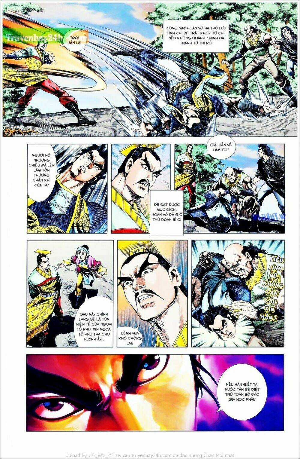 Thiên Tử Truyền Kỳ 2 - Tần Vương Doanh Chính Chapter 24 trang 4