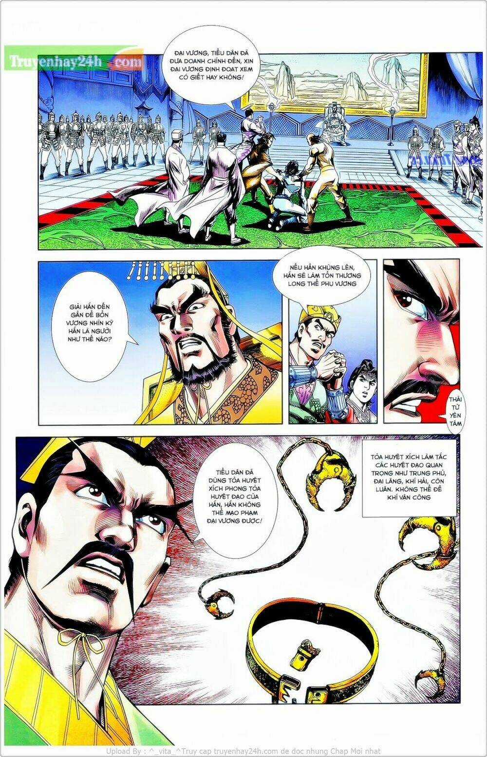 Thiên Tử Truyền Kỳ 2 - Tần Vương Doanh Chính Chapter 24 trang 8