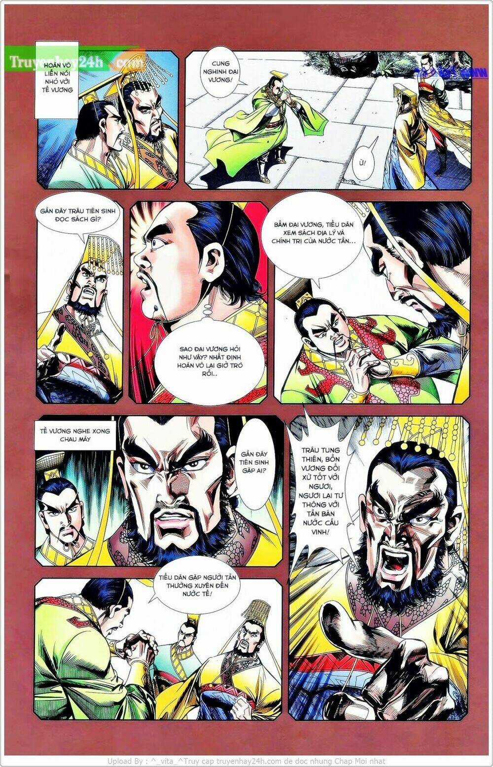 Thiên Tử Truyền Kỳ 2 - Tần Vương Doanh Chính Chapter 25 trang 5