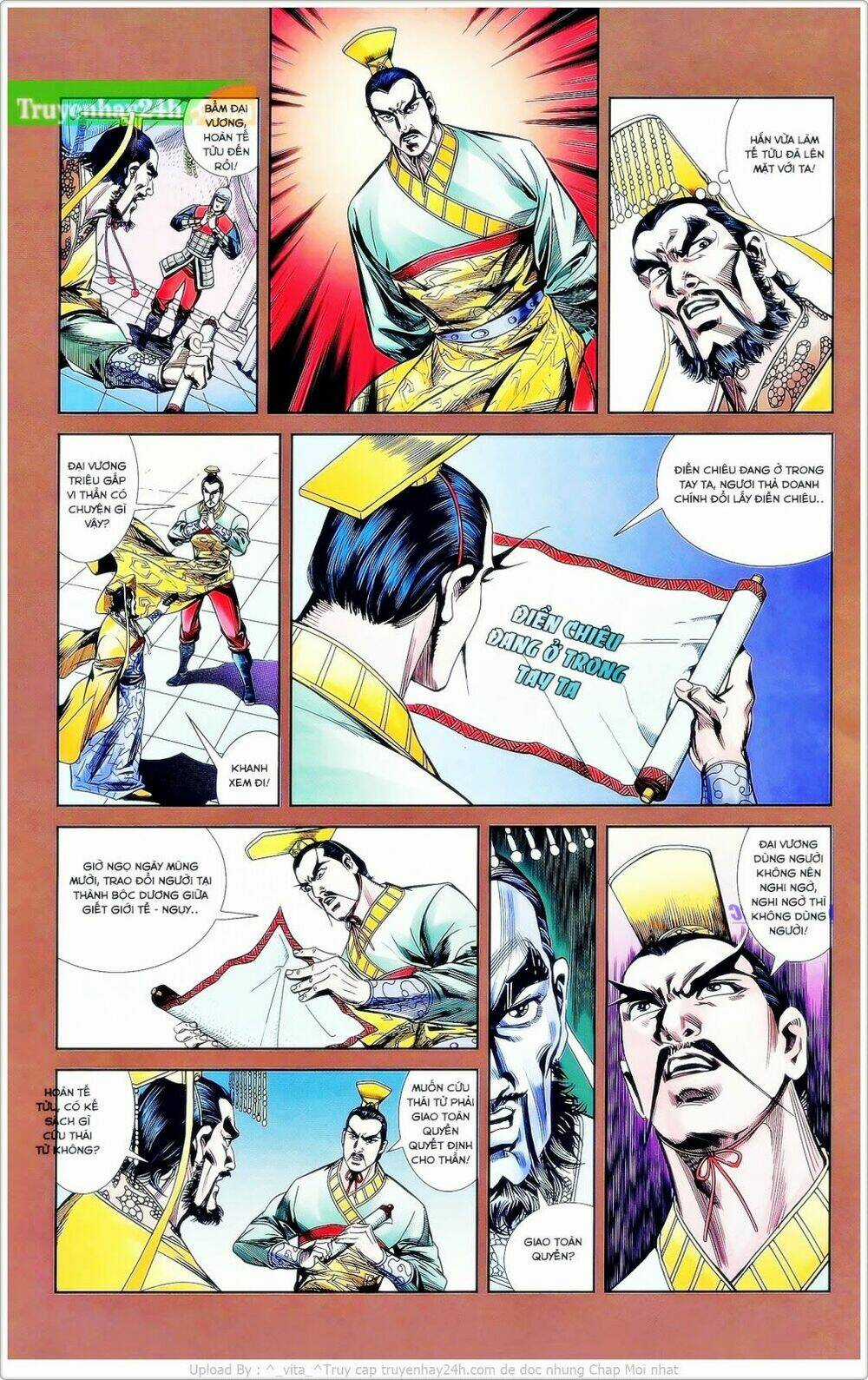 Thiên Tử Truyền Kỳ 2 - Tần Vương Doanh Chính Chapter 26 trang 22