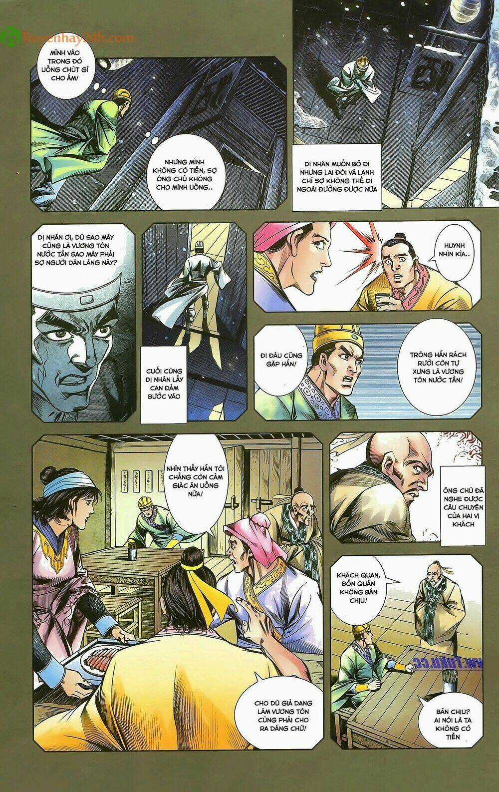 Thiên Tử Truyền Kỳ 2 - Tần Vương Doanh Chính Chapter 29.1 trang 8