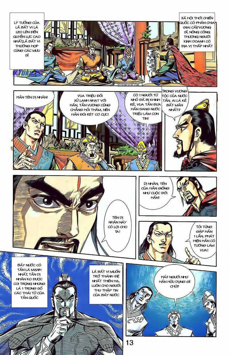 Thiên Tử Truyền Kỳ 2 - Tần Vương Doanh Chính Chapter 3 trang 14