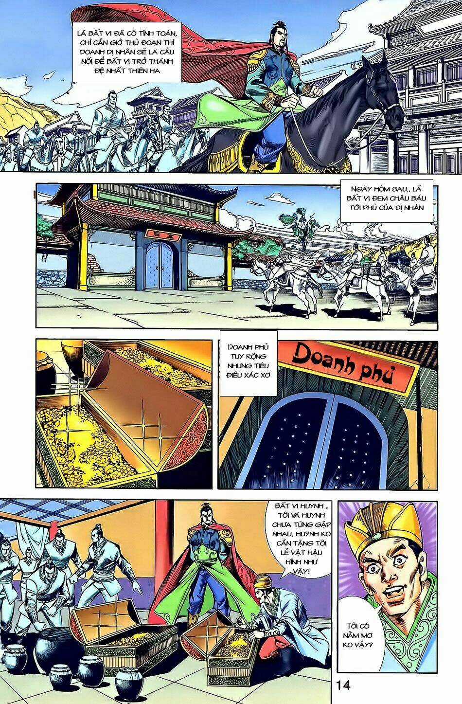 Thiên Tử Truyền Kỳ 2 - Tần Vương Doanh Chính Chapter 3 trang 15