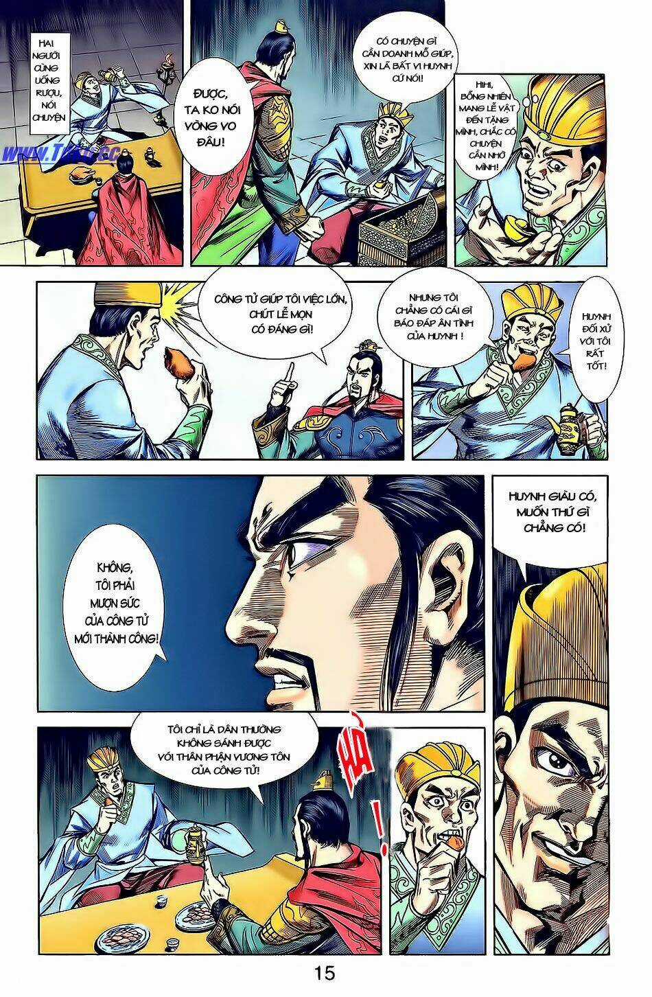 Thiên Tử Truyền Kỳ 2 - Tần Vương Doanh Chính Chapter 3 trang 16