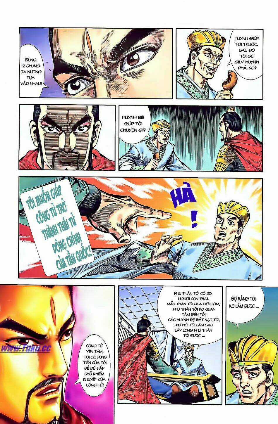 Thiên Tử Truyền Kỳ 2 - Tần Vương Doanh Chính Chapter 3 trang 17