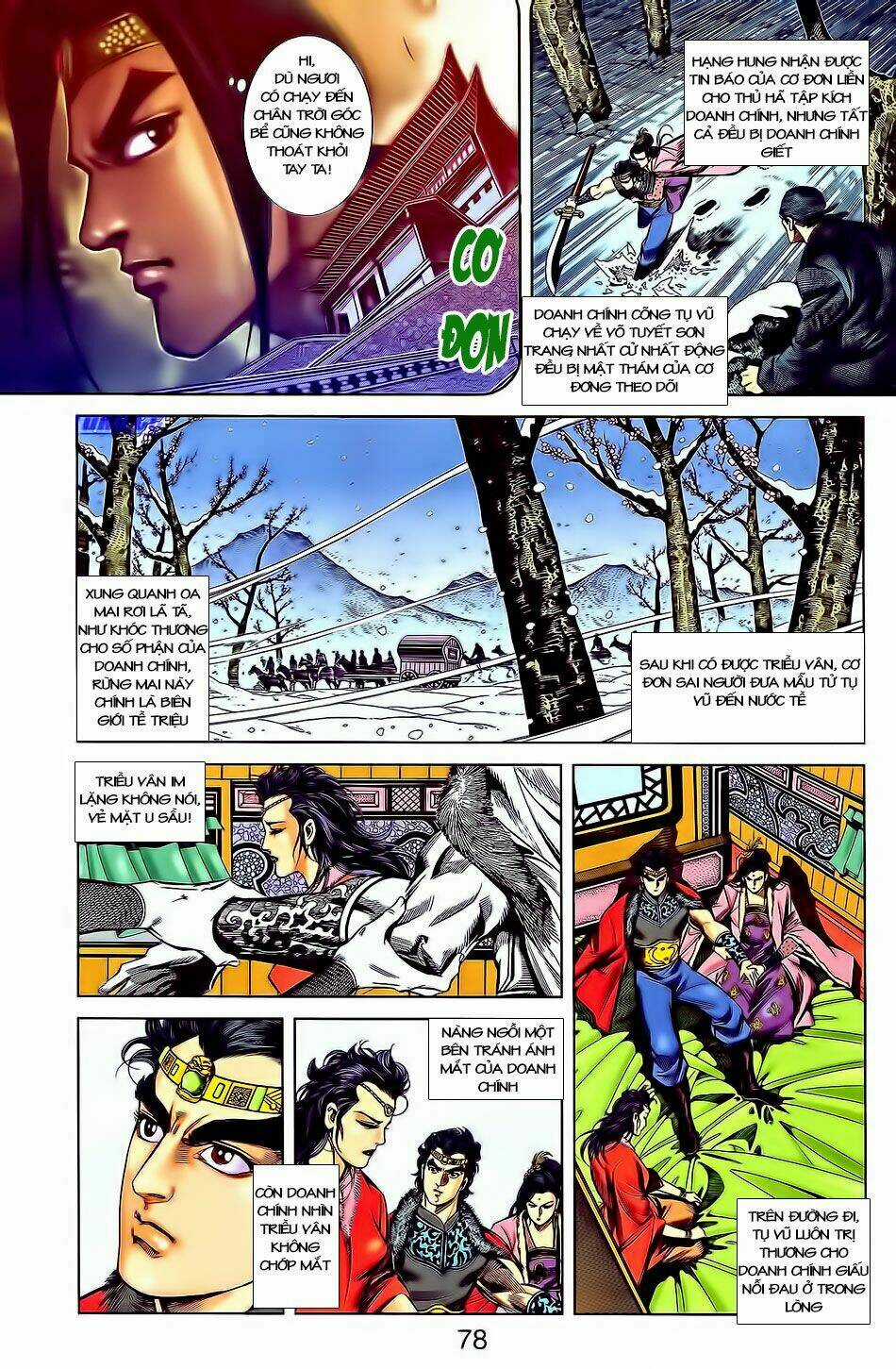 Thiên Tử Truyền Kỳ 2 - Tần Vương Doanh Chính Chapter 3 trang 4