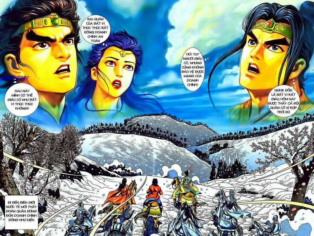 Thiên Tử Truyền Kỳ 2 - Tần Vương Doanh Chính Chapter 3 trang 8