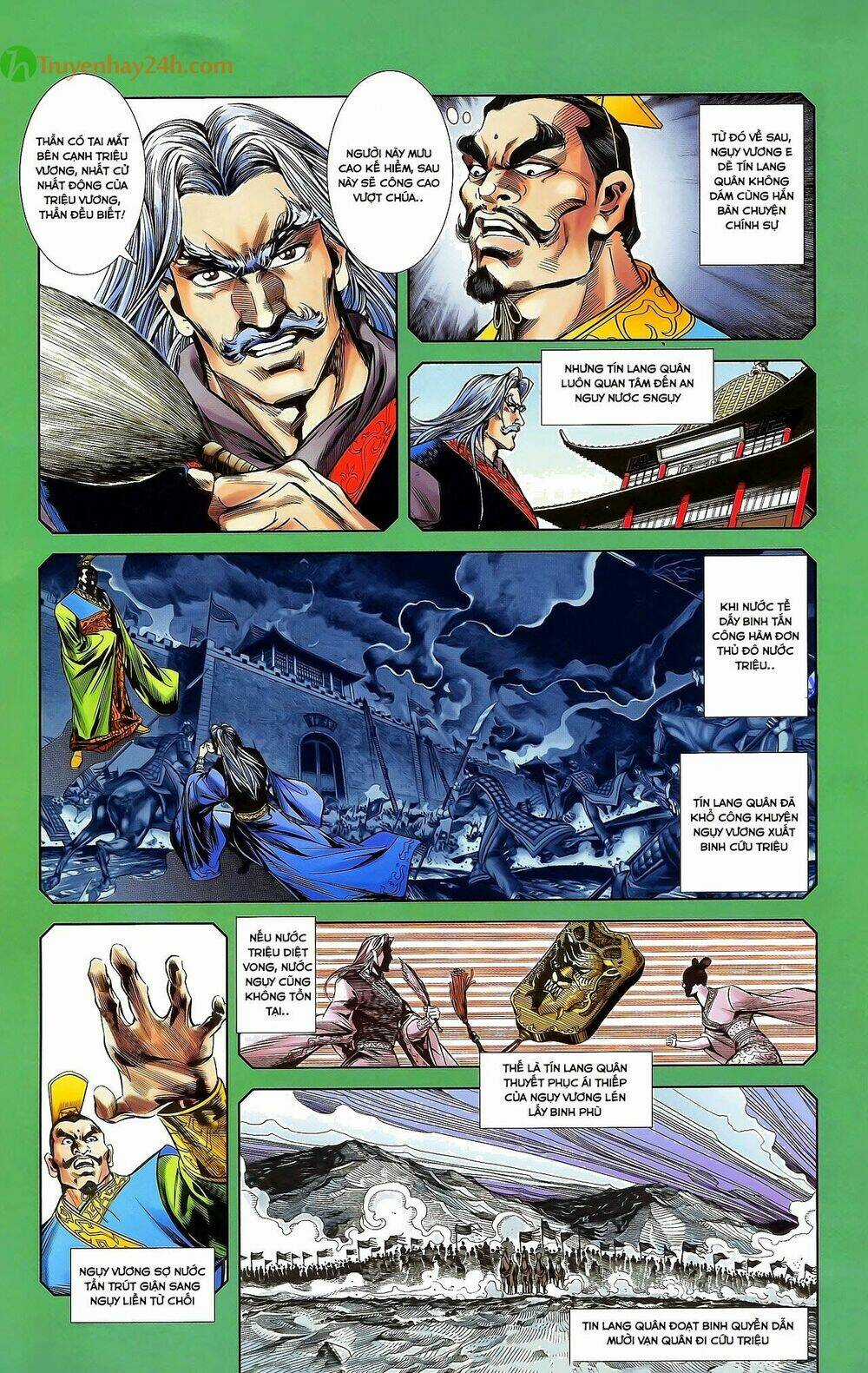 Thiên Tử Truyền Kỳ 2 - Tần Vương Doanh Chính Chapter 31 trang 16