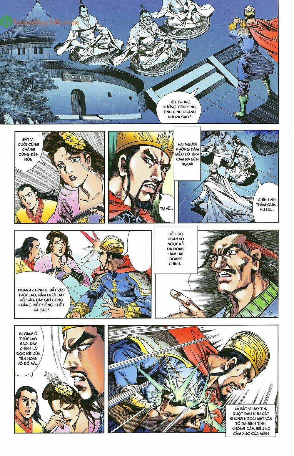 Thiên Tử Truyền Kỳ 2 - Tần Vương Doanh Chính Chapter 32 trang 14