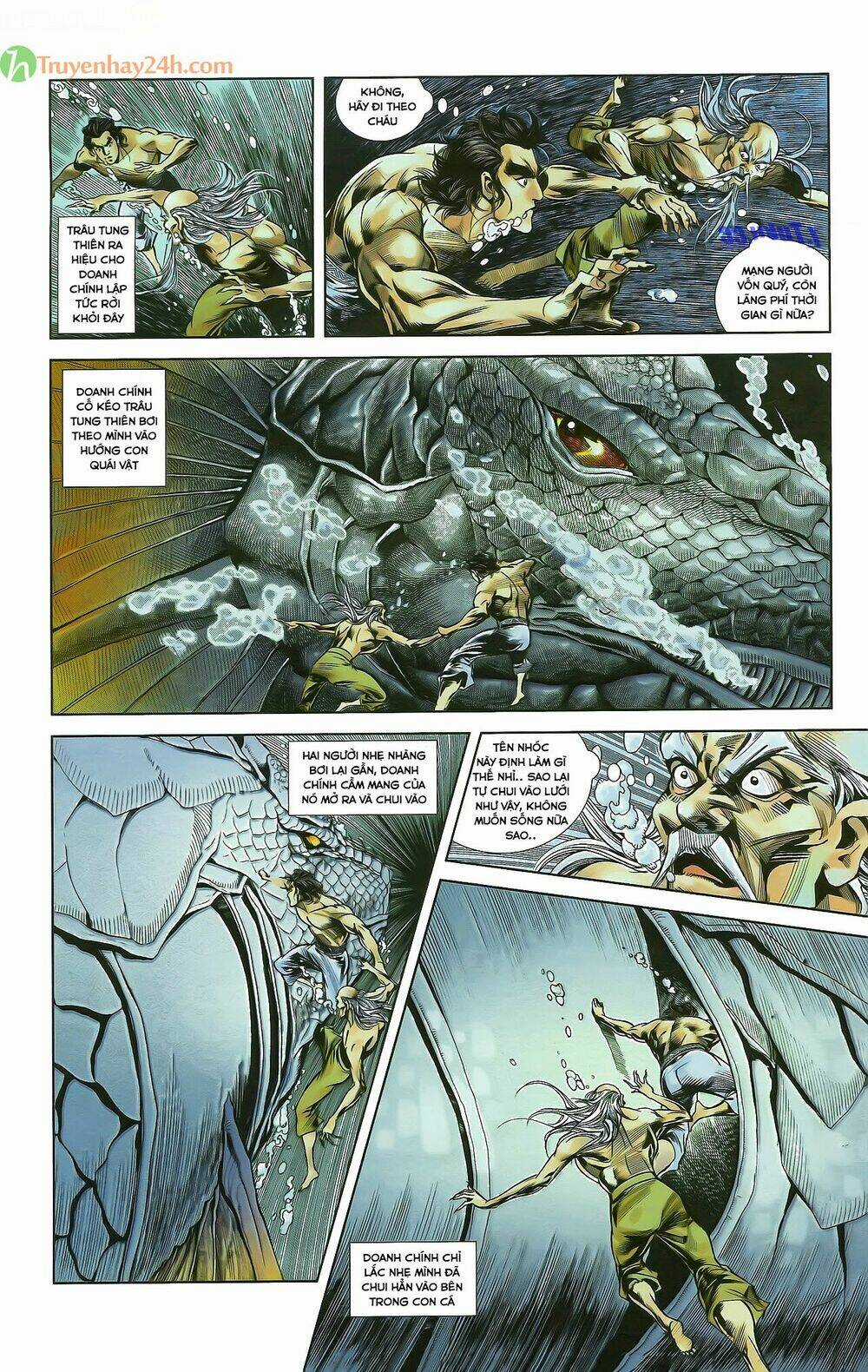 Thiên Tử Truyền Kỳ 2 - Tần Vương Doanh Chính Chapter 32 trang 21