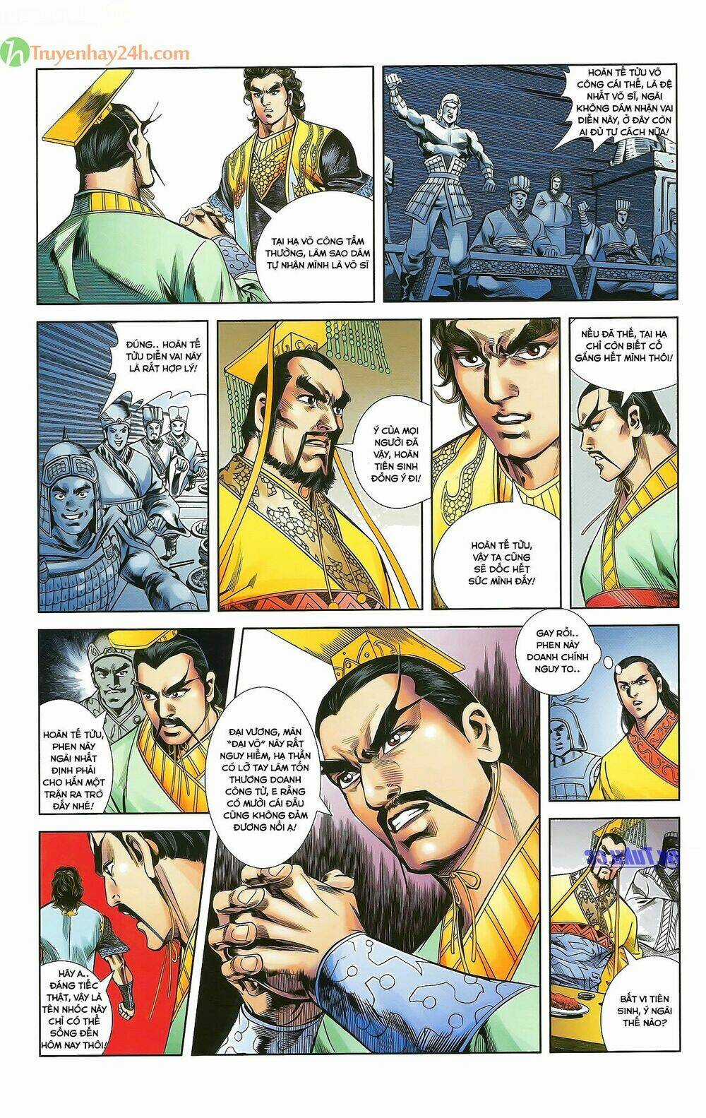 Thiên Tử Truyền Kỳ 2 - Tần Vương Doanh Chính Chapter 33 trang 17