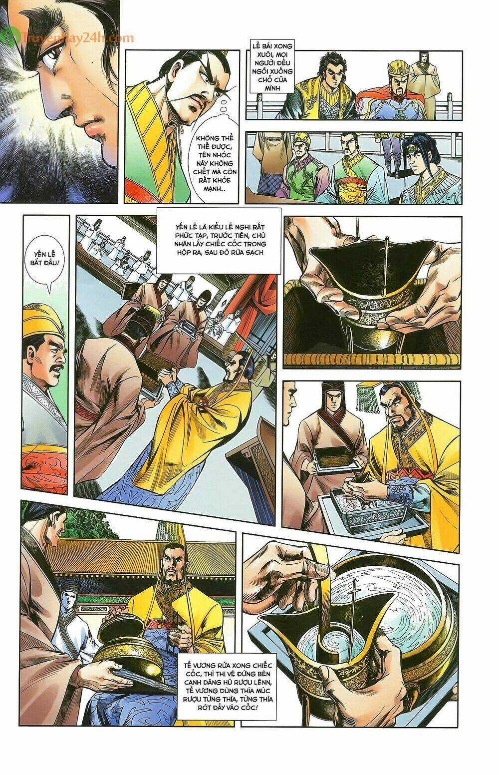 Thiên Tử Truyền Kỳ 2 - Tần Vương Doanh Chính Chapter 33 trang 4