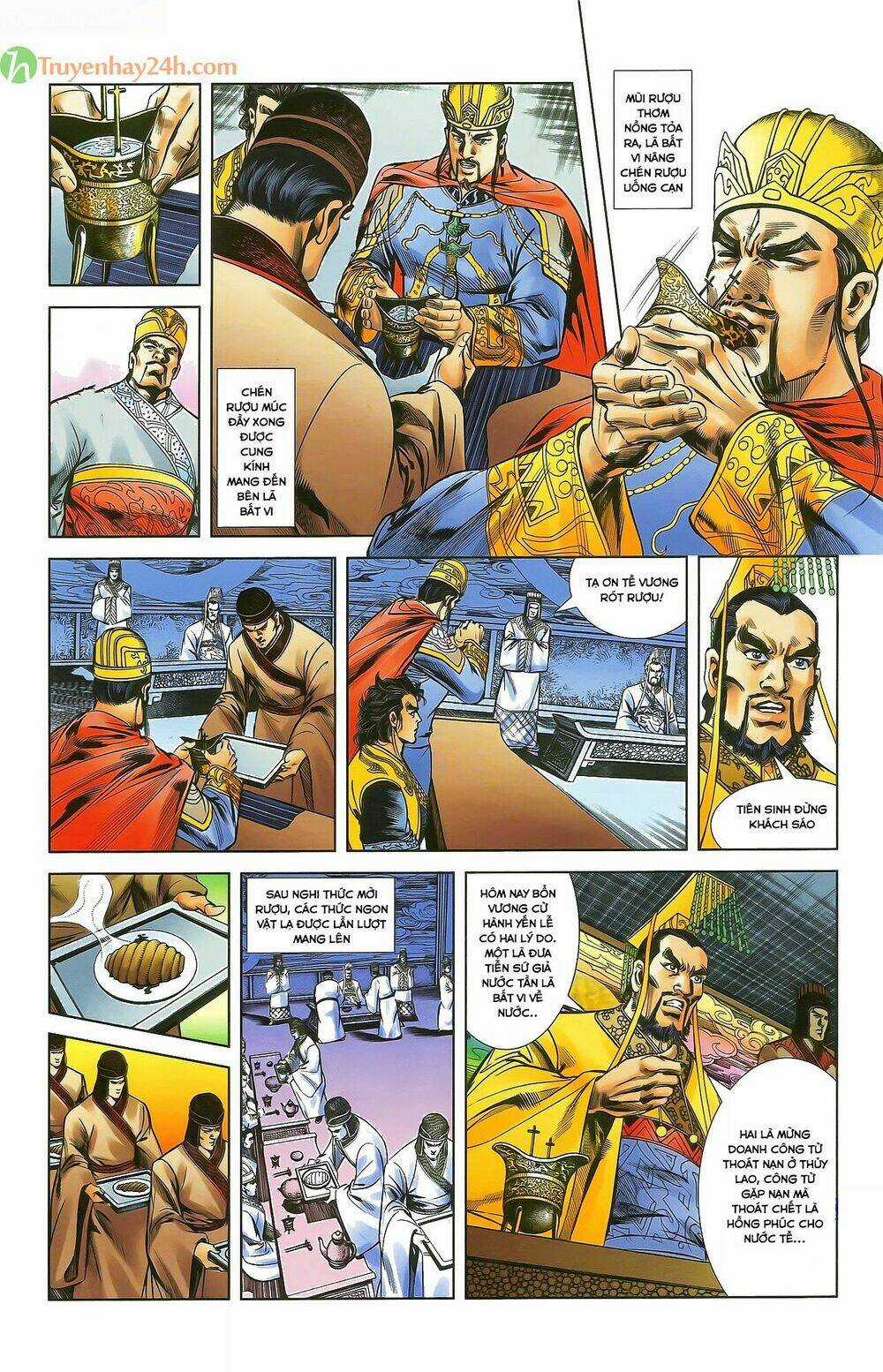 Thiên Tử Truyền Kỳ 2 - Tần Vương Doanh Chính Chapter 33 trang 5