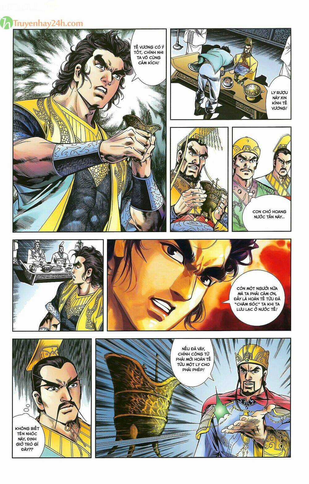 Thiên Tử Truyền Kỳ 2 - Tần Vương Doanh Chính Chapter 33 trang 6