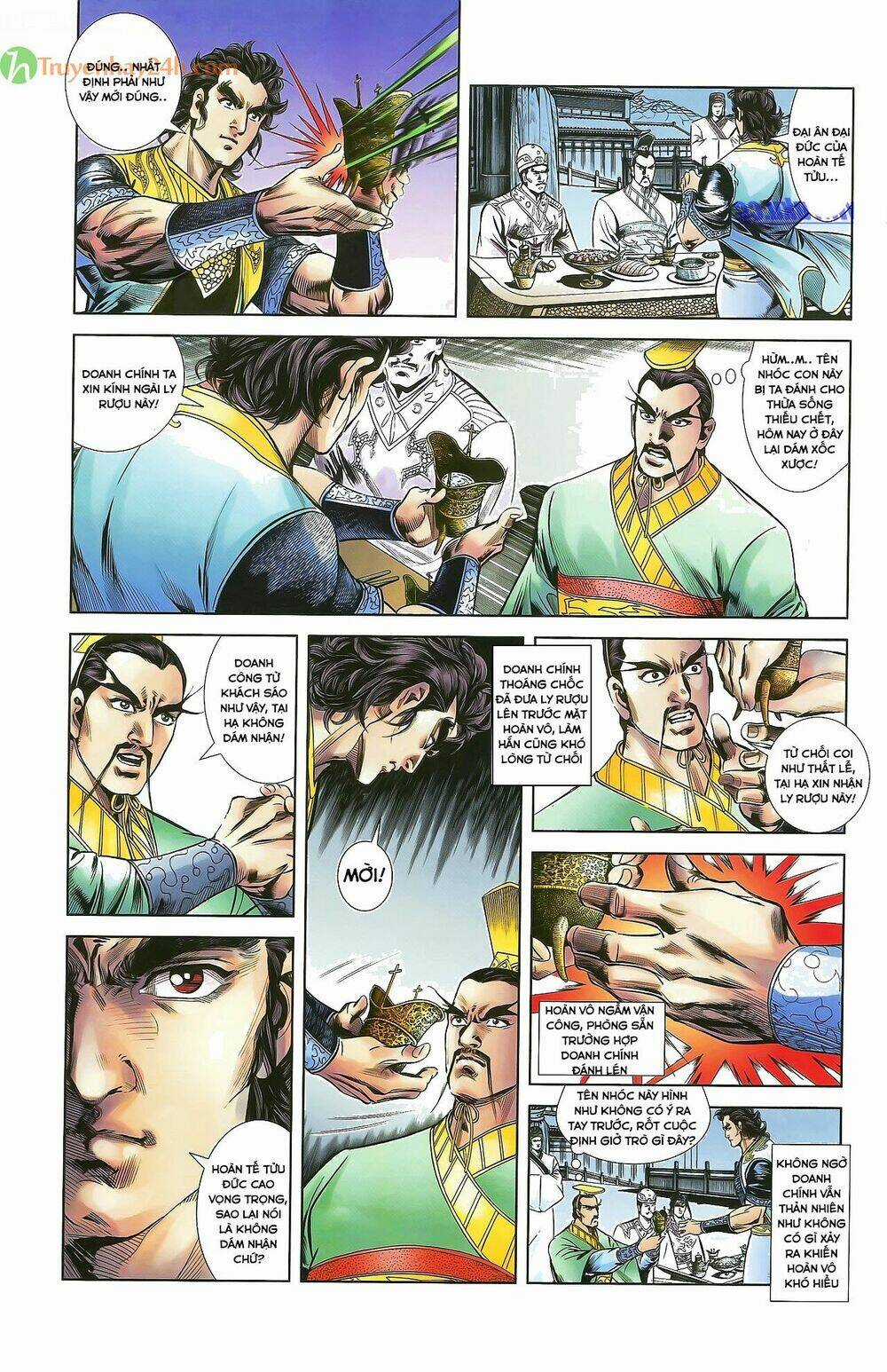 Thiên Tử Truyền Kỳ 2 - Tần Vương Doanh Chính Chapter 33 trang 7