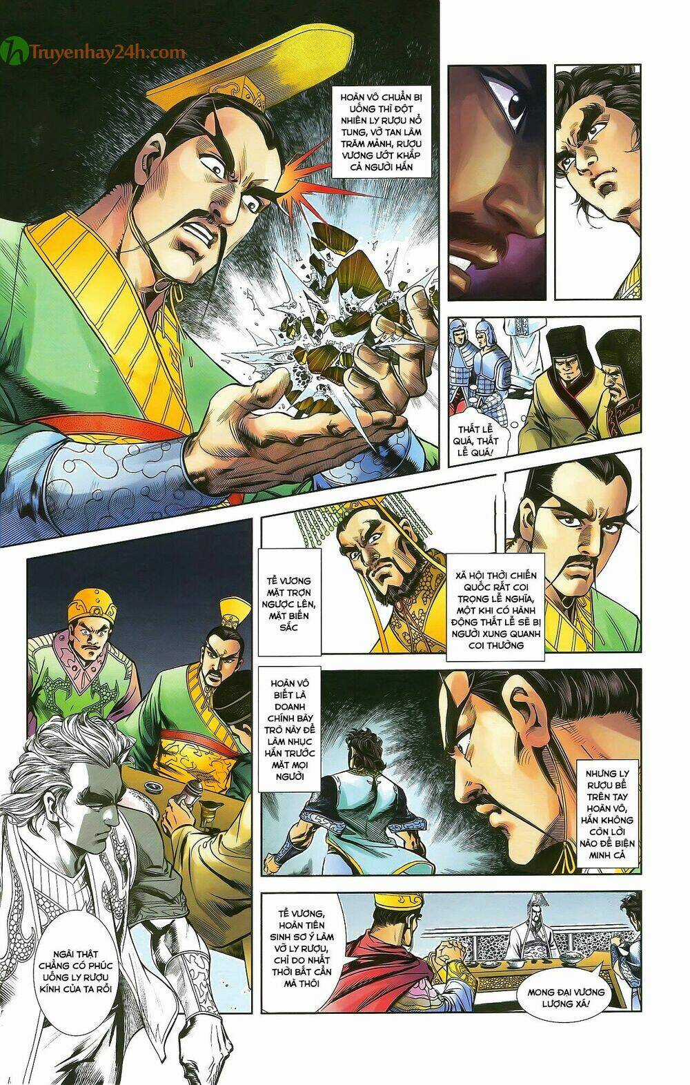 Thiên Tử Truyền Kỳ 2 - Tần Vương Doanh Chính Chapter 33 trang 8