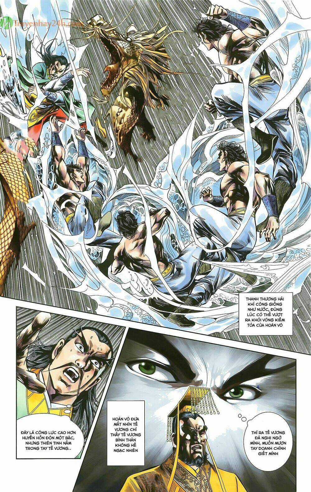 Thiên Tử Truyền Kỳ 2 - Tần Vương Doanh Chính Chapter 34 trang 10