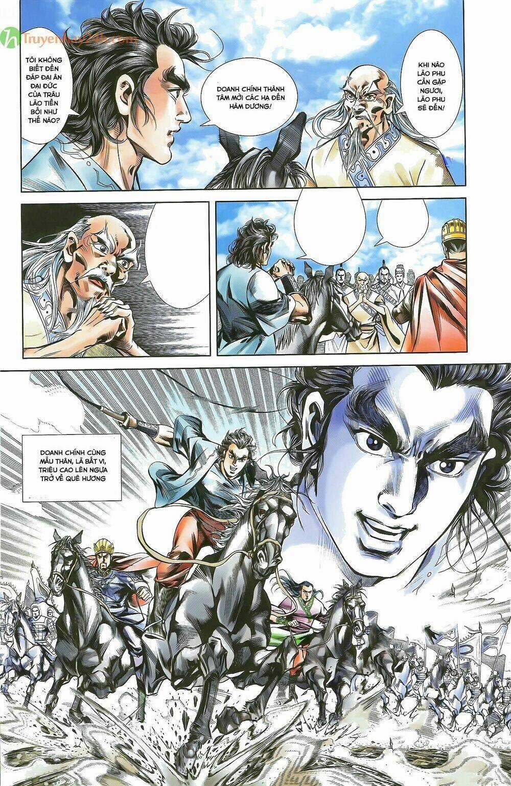 Thiên Tử Truyền Kỳ 2 - Tần Vương Doanh Chính Chapter 34 trang 17