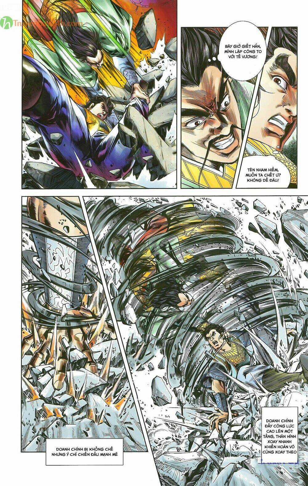 Thiên Tử Truyền Kỳ 2 - Tần Vương Doanh Chính Chapter 34 trang 2