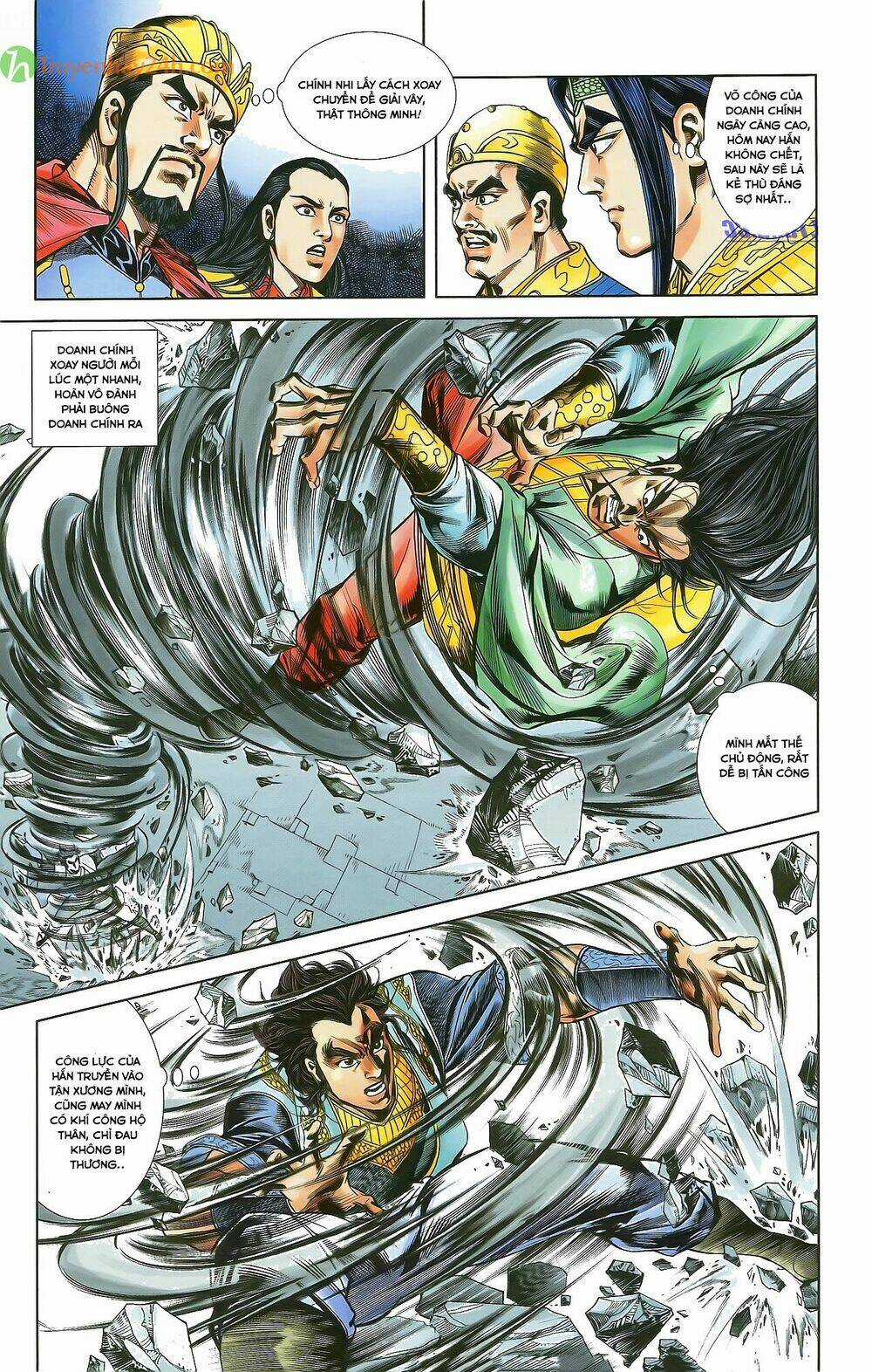 Thiên Tử Truyền Kỳ 2 - Tần Vương Doanh Chính Chapter 34 trang 3