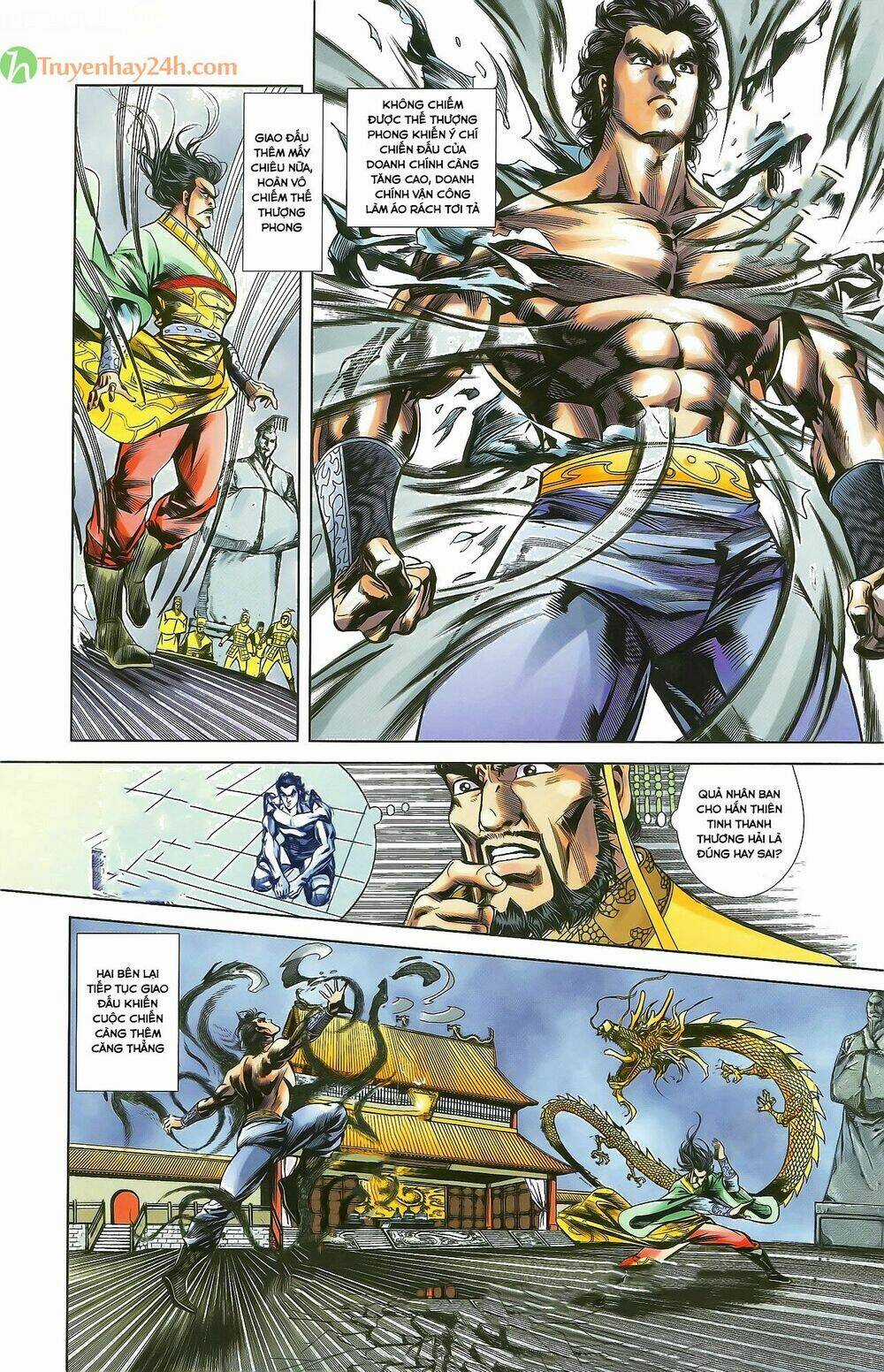 Thiên Tử Truyền Kỳ 2 - Tần Vương Doanh Chính Chapter 34 trang 4