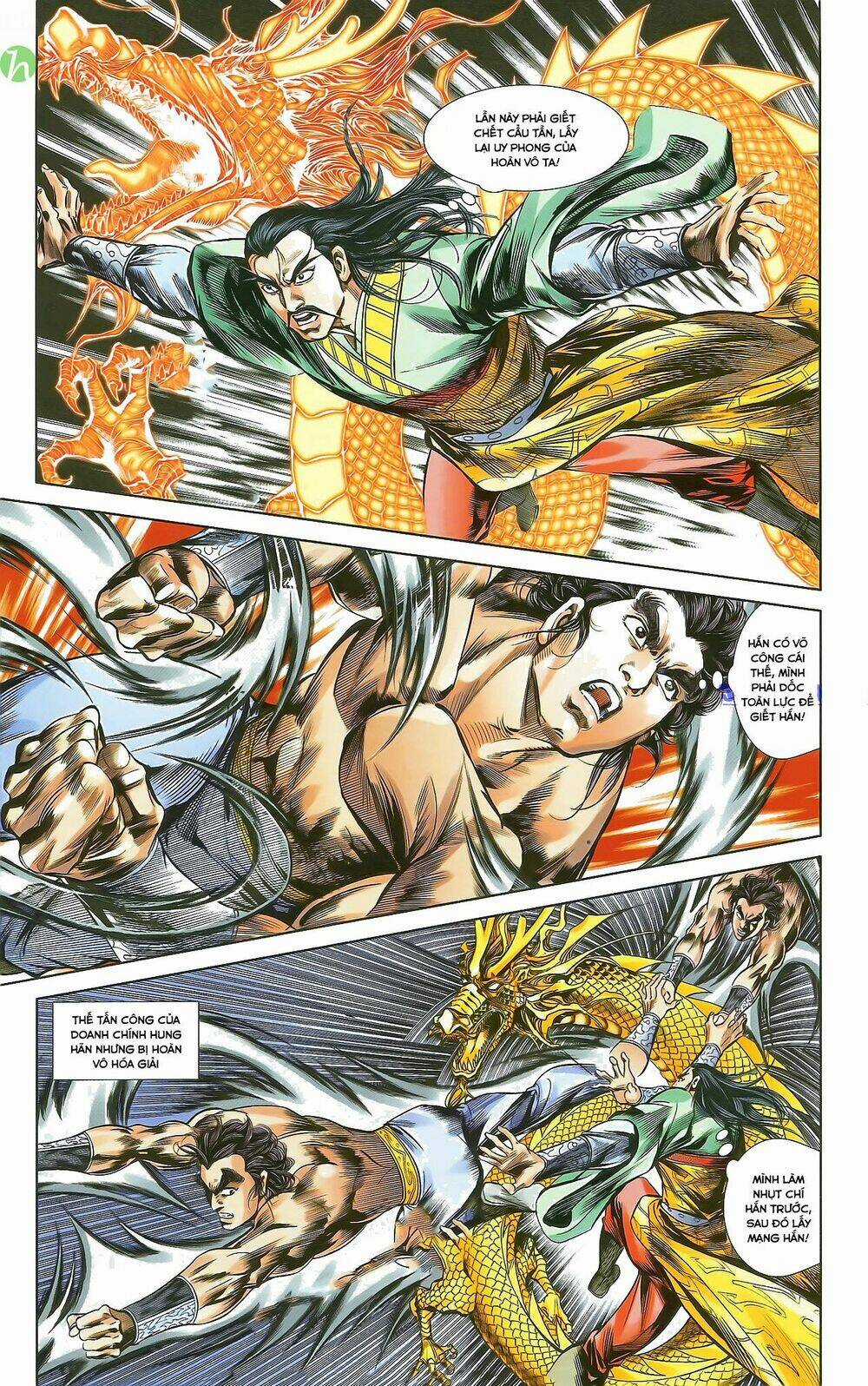 Thiên Tử Truyền Kỳ 2 - Tần Vương Doanh Chính Chapter 34 trang 5