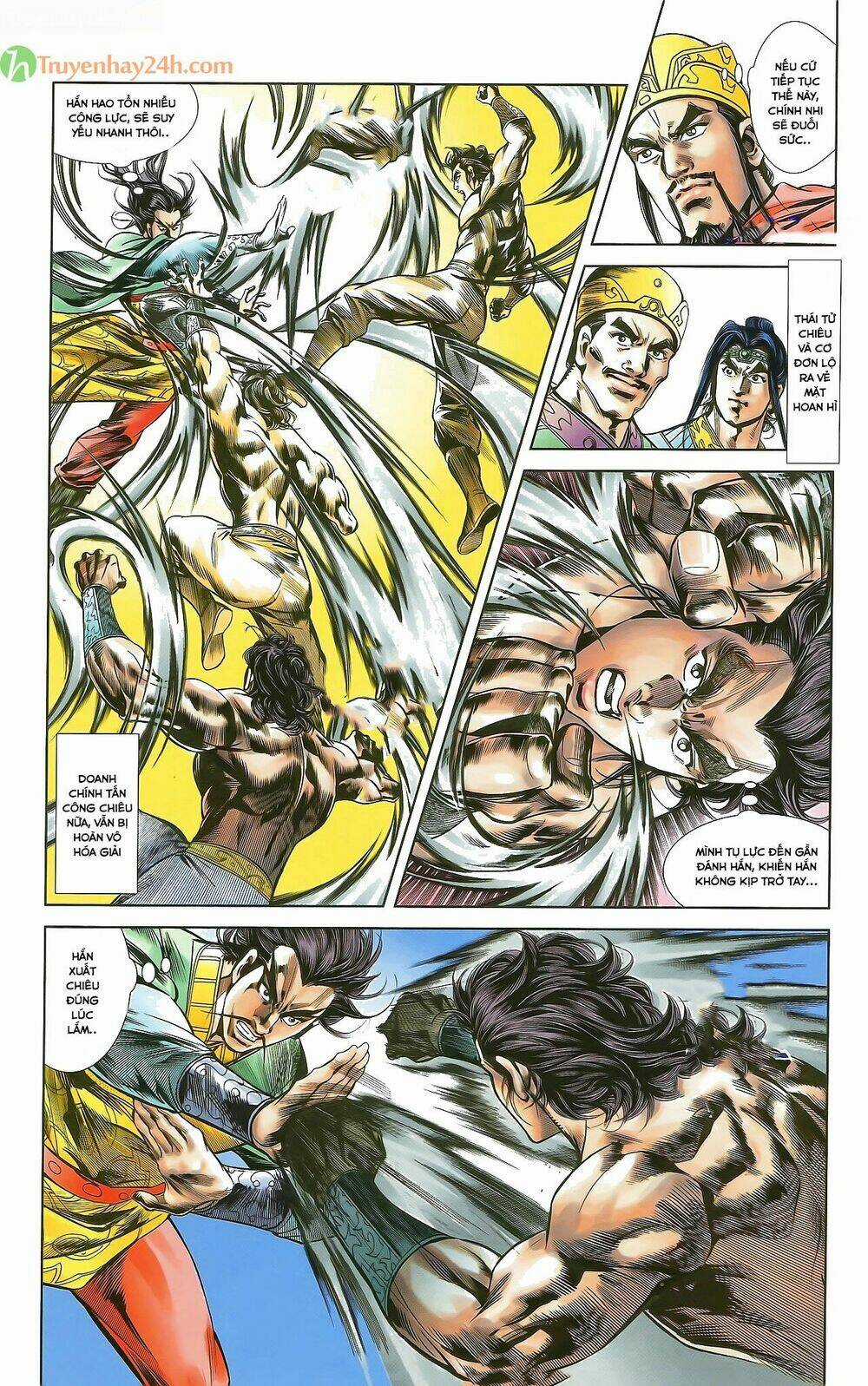 Thiên Tử Truyền Kỳ 2 - Tần Vương Doanh Chính Chapter 34 trang 6