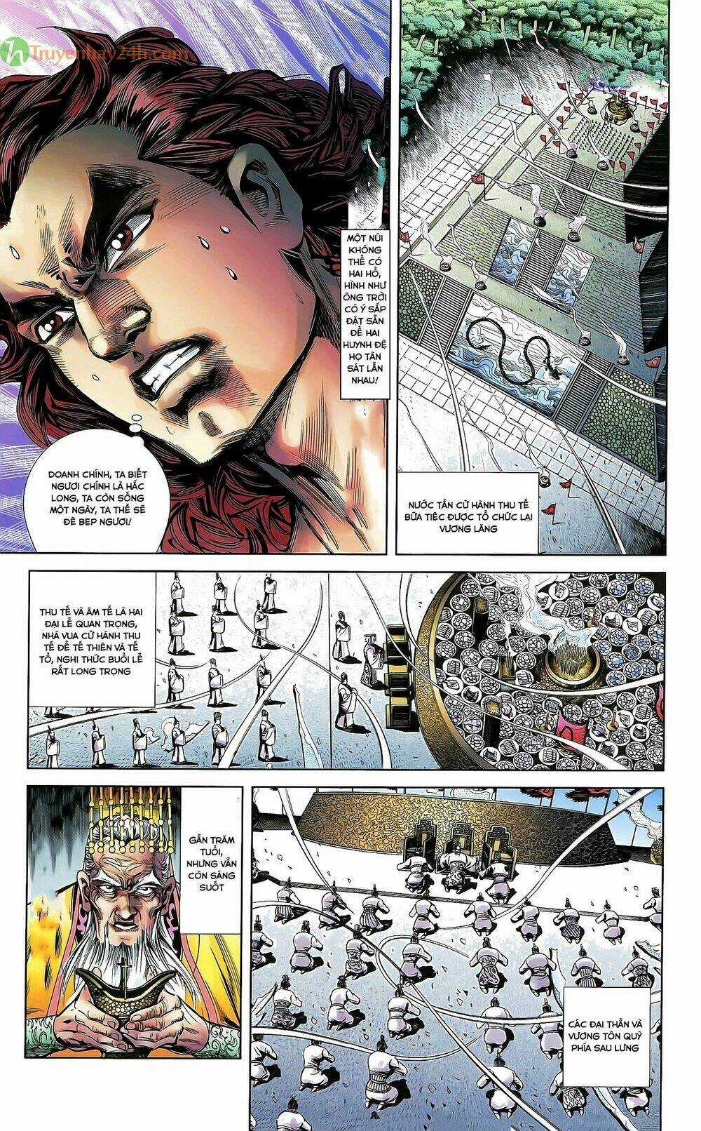 Thiên Tử Truyền Kỳ 2 - Tần Vương Doanh Chính Chapter 35 trang 13