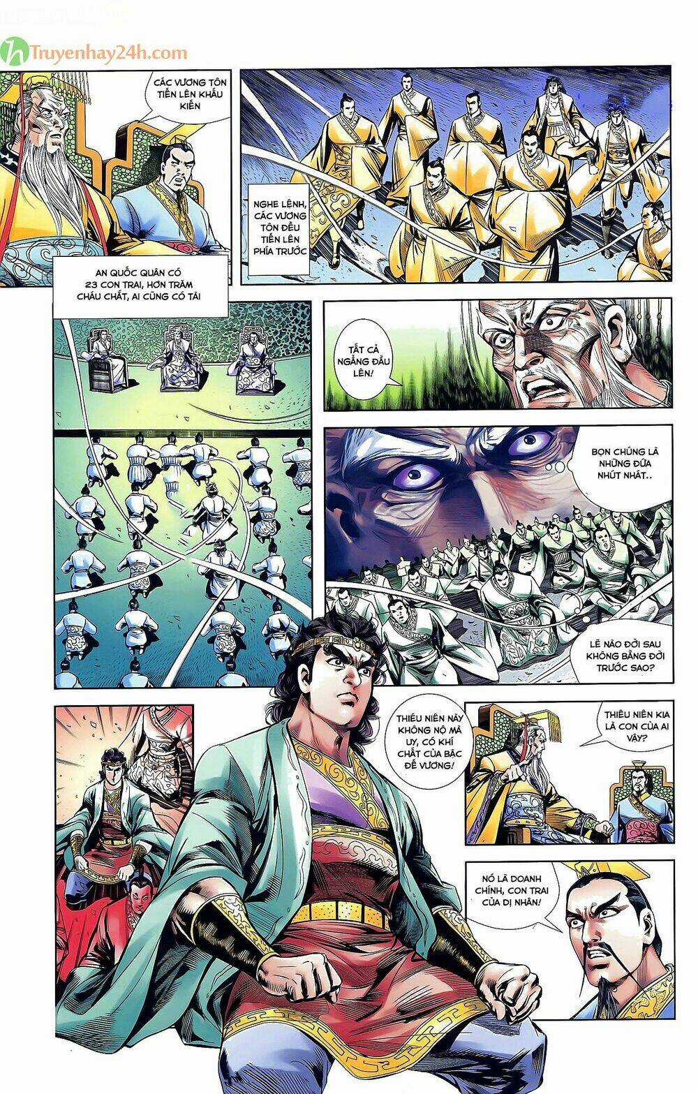 Thiên Tử Truyền Kỳ 2 - Tần Vương Doanh Chính Chapter 35 trang 14