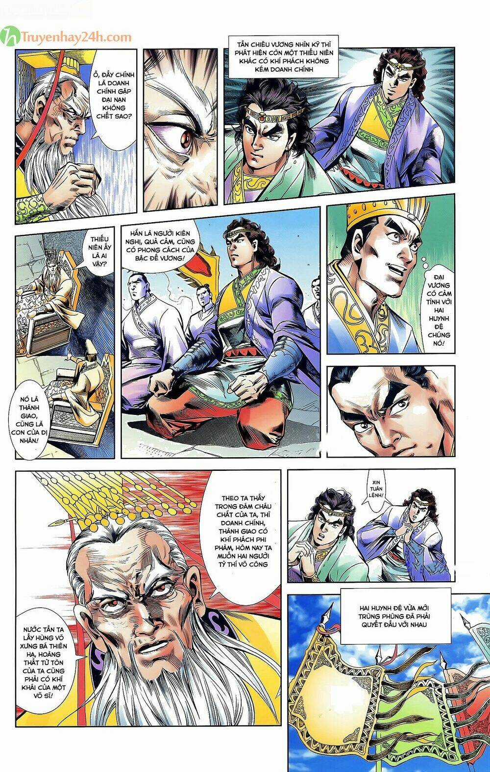 Thiên Tử Truyền Kỳ 2 - Tần Vương Doanh Chính Chapter 35 trang 15