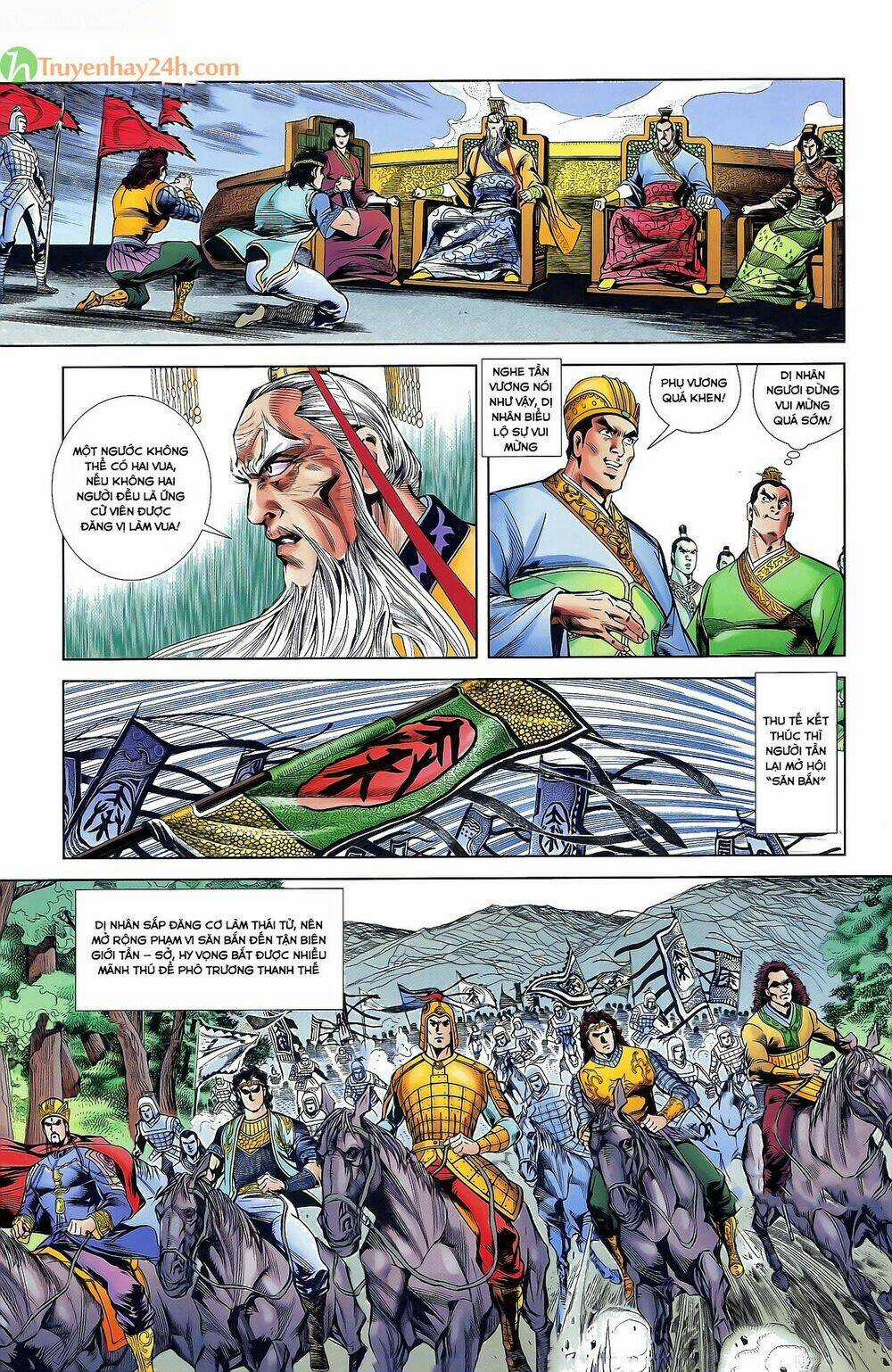 Thiên Tử Truyền Kỳ 2 - Tần Vương Doanh Chính Chapter 35 trang 22