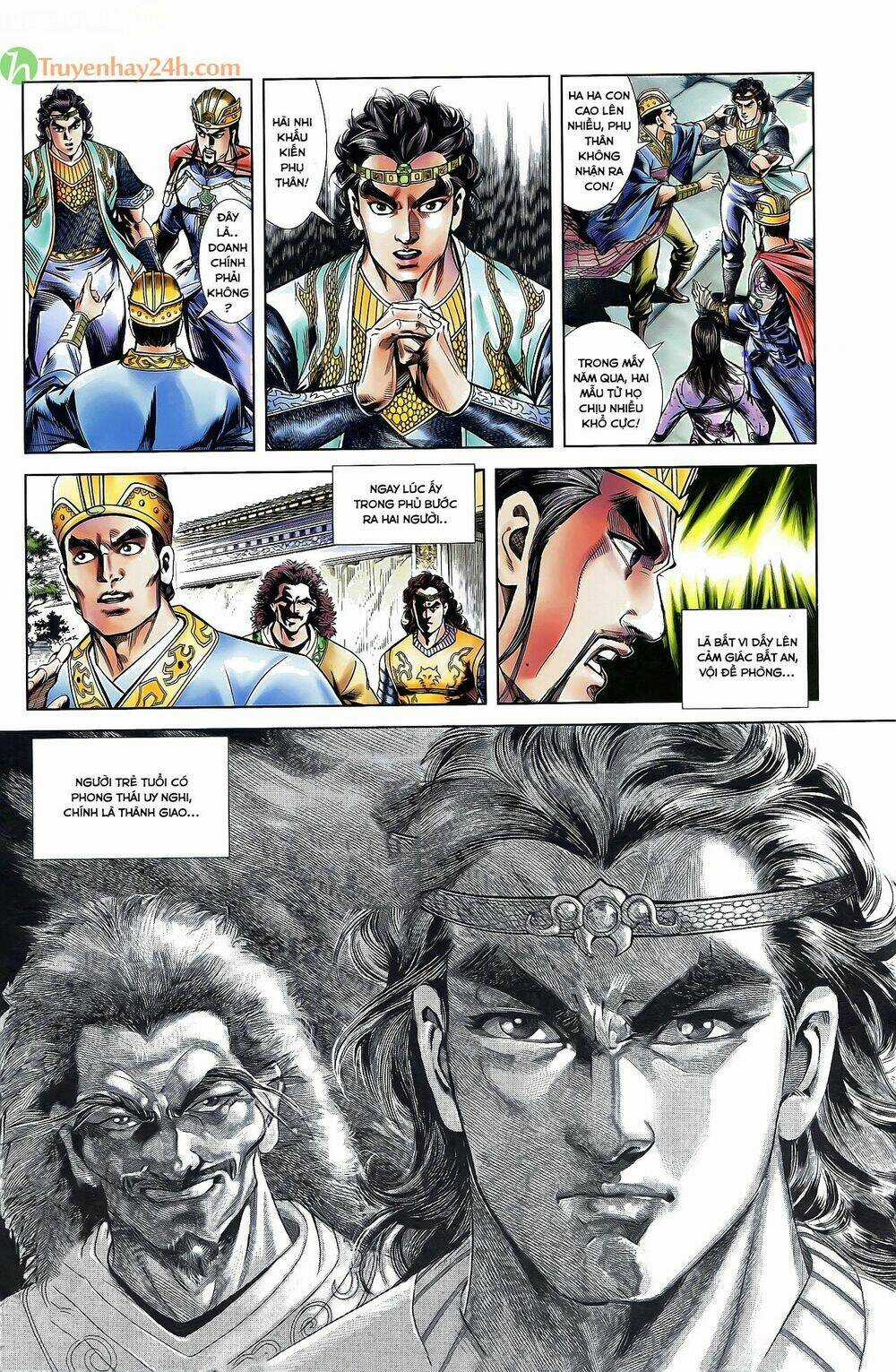 Thiên Tử Truyền Kỳ 2 - Tần Vương Doanh Chính Chapter 35 trang 3