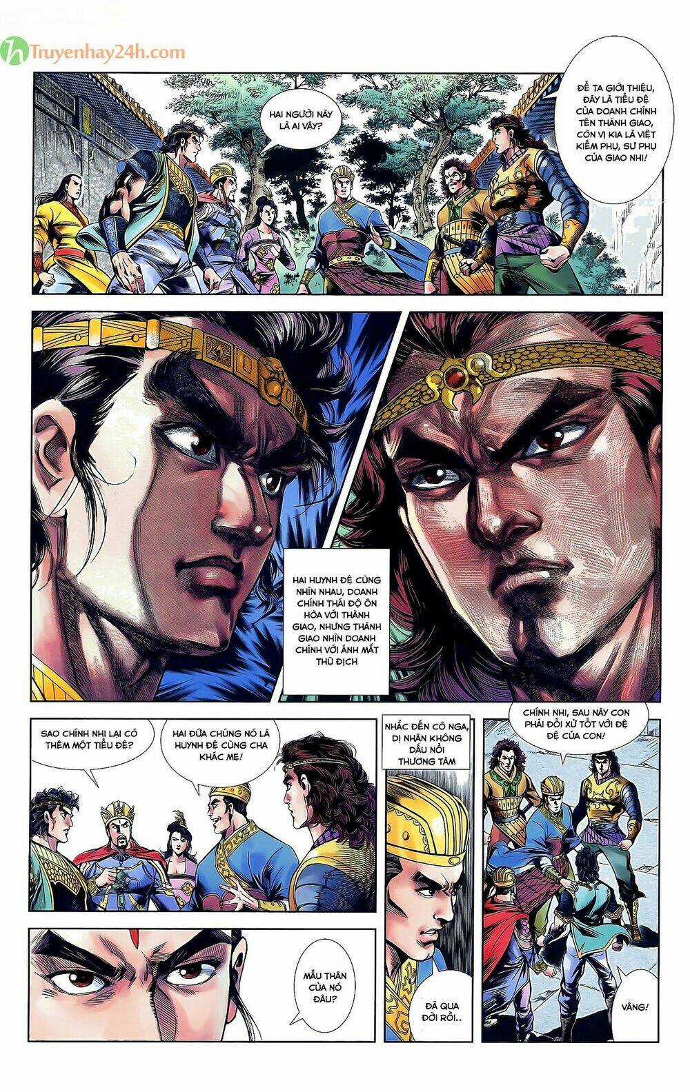 Thiên Tử Truyền Kỳ 2 - Tần Vương Doanh Chính Chapter 35 trang 4