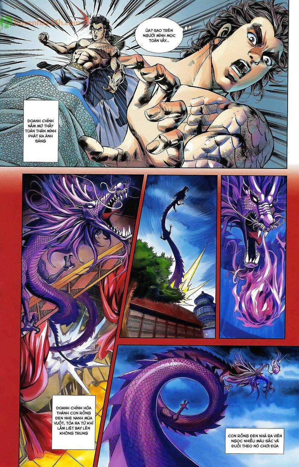 Thiên Tử Truyền Kỳ 2 - Tần Vương Doanh Chính Chapter 35 trang 8